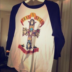 Guns N Roses “Not in this Lifetime” Tour baseballT